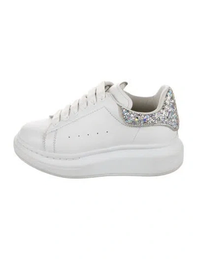 Pre-owned Alexander Mcqueen Kids' Low Top Sneakers In White