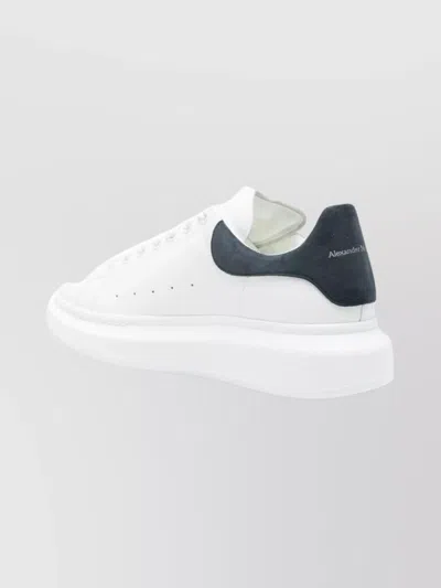 ALEXANDER MCQUEEN LOW TOP SNEAKERS WITH FLAT RUBBER SOLE