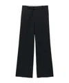 Alexander Mcqueen Low-waist Suit Pants In Black