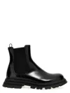 Alexander Mcqueen Women Chelasea Boot In Black