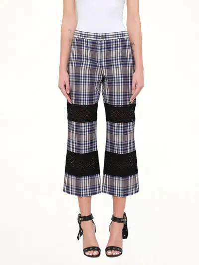 Alexander Mcqueen Macramé Kicks Pants In 1960