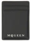 Alexander Mcqueen Compact Leather Wallets And Cardholders In Black