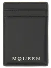 Alexander Mcqueen Magnetic Card Holder With Logo