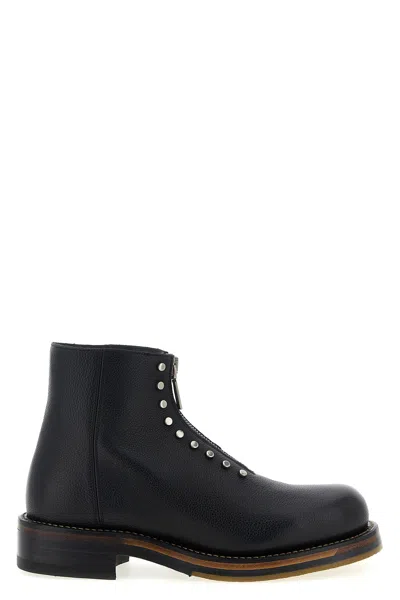 Alexander Mcqueen 'maker' Ankle Boots In Black