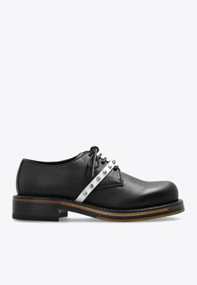 ALEXANDER MCQUEEN MAKER STUDDED LEATHER DERBY SHOES