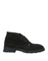 Alexander Mcqueen Lace-up Suede Boots In Black
