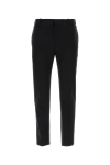 Alexander Mcqueen Alexander Mc Queen Organic Cotton Trousers In Black