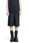 Alexander Mcqueen Skull Jacquard Pattern Shorts In Black