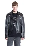 Alexander Mcqueen Man Black T-shirts & Tank Tops In Black