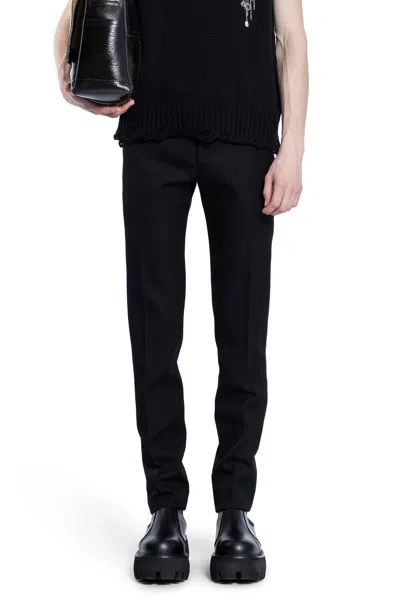 Alexander Mcqueen Man Black Trousers