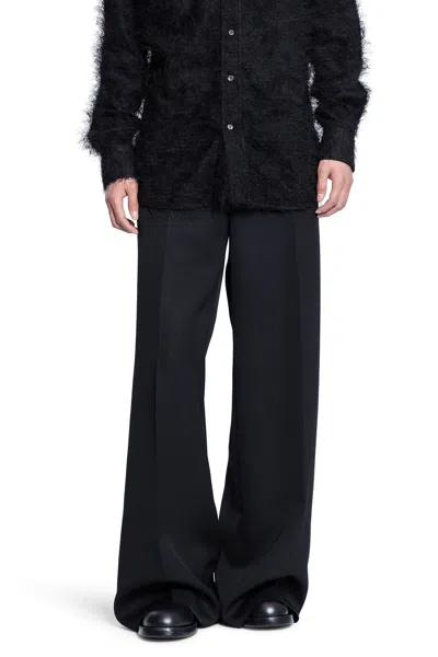 Alexander Mcqueen Man Black Trousers