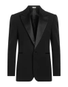 Alexander Mcqueen Single-breasted Suit Jacket In Black