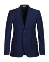 Alexander Mcqueen Man Blazer Navy Blue Size 38 Wool, Mohair Wool