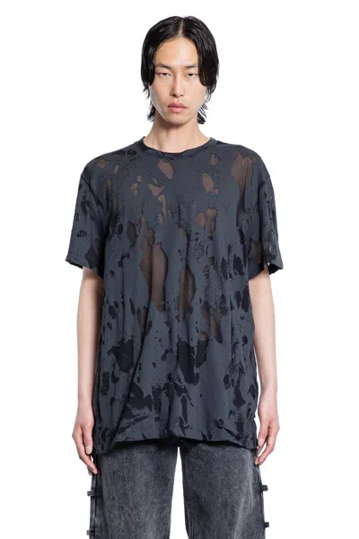 ALEXANDER MCQUEEN LOGO DEVORÉ T-SHIRT
