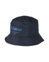 Alexander Mcqueen Man Hat Navy Blue Size 7 Polyester