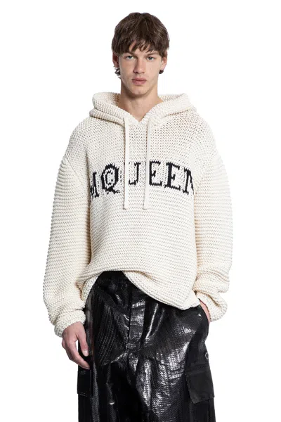 Alexander Mcqueen Sweatshirt Mcqueen Men Color Beige In Neutral