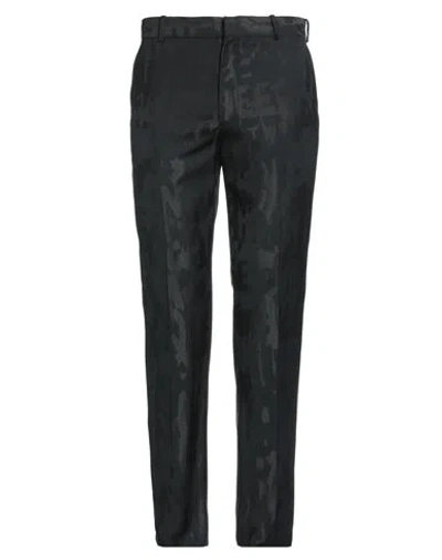 Alexander Mcqueen Man Pants Black Size 33 Wool, Viscose