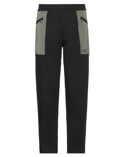 Alexander Mcqueen Logo-print Straight-leg Track Pants In Black