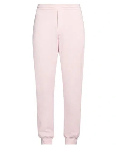 Alexander Mcqueen Man Pants Light Pink Size Xl Cotton, Polyester, Elastane