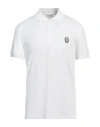 Alexander Mcqueen Logo Short-sleeved Polo Shirt In White