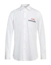Alexander Mcqueen Timeless Mcqueen Embroidered Shirt. In White