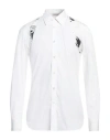 Alexander Mcqueen Alexander Mc Queen Printed Harness Shirt In White