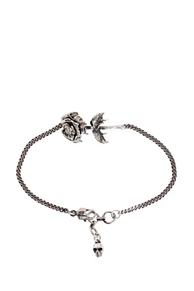Alexander Mcqueen Man Silver Jewellery