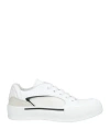 Alexander Mcqueen Skate Deck Plimsoll Low-top Sneakers In White