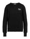 Alexander Mcqueen Graffiti Logo Patch Cotton Sweatshirt In Black