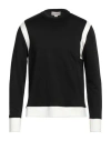 Alexander Mcqueen Two-tone Panelled Sweatshirt In Black
