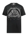 Alexander Mcqueen Exploded Charm T-shirt In Black