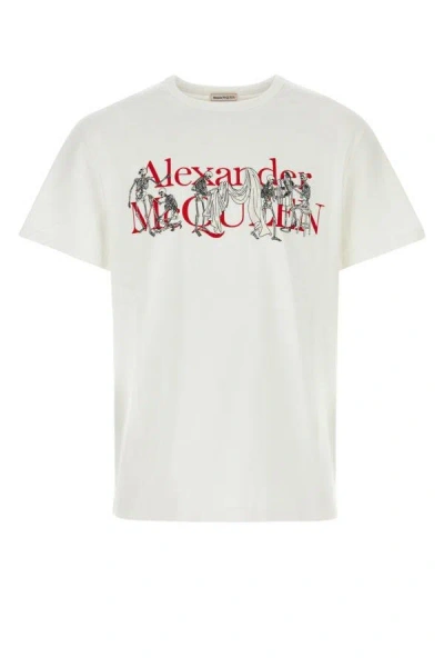 Alexander Mcqueen Man T-shirt In Multicolor