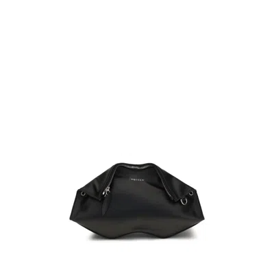 Alexander Mcqueen Manta Clutch In Black