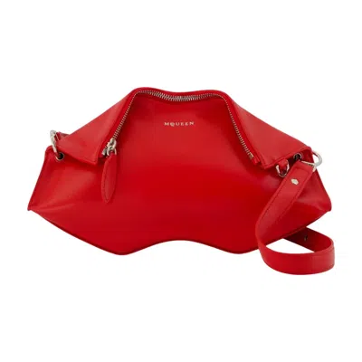 Alexander Mcqueen Manta Clutch -  - Leather - Red