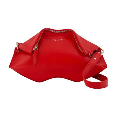 Alexander Mcqueen Manta Clutch  Red