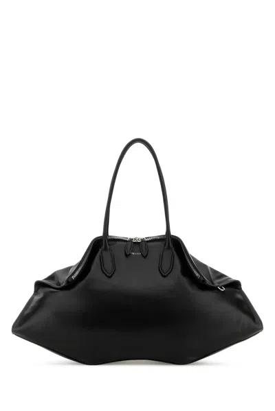 Alexander Mcqueen Manta Maxi In Black