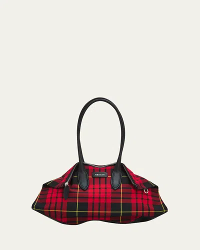 Alexander Mcqueen Manta Shoulder Bag In Red/black/yellow