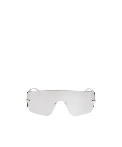 ALEXANDER MCQUEEN ALEXANDER MCQUEEN EYEWEAR FUTURISTIC SHIELD SUNGLASSES
