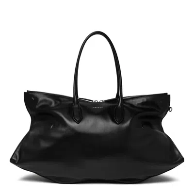 Alexander Mcqueen Maxi Manta Bag In Black