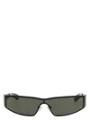 Alexander Mcqueen Mc308236bm Acetate Mask Sunglasses In Brown