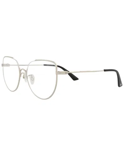 Alexander Mcqueen Mcq By  Women's Mq0292o 55mm Optical Frames In Silver