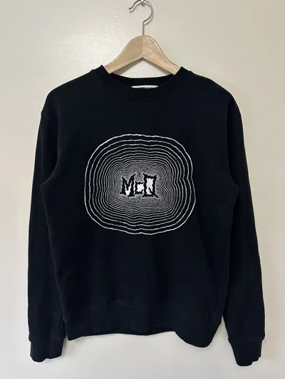 Pre-owned Alexander Mcqueen Mcq Live Fast Die! Sweatshirt In Black