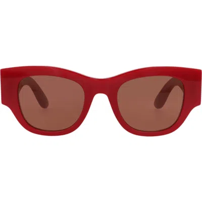 Alexander Mcqueen Mcqueen 50mm Cat Eye Sunglasses