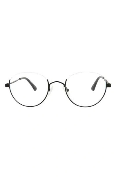Alexander Mcqueen Mcqueen 50mm Core Half Rim Optical Glasses
