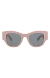 Alexander Mcqueen Mcqueen 50mm Gradient Square Sunglasses