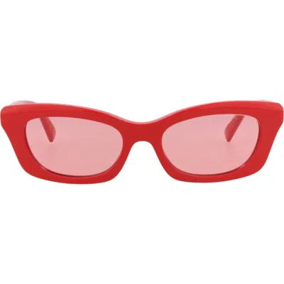 Alexander Mcqueen Mcqueen 52mm Rectangular Sunglasses