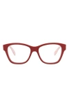 Alexander Mcqueen Mcqueen 52mm Square Optical Glasses