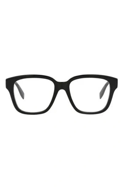 Alexander Mcqueen Mcqueen 52mm Square Optical Glasses In Multi