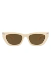 Alexander Mcqueen Mcqueen 53mm Cat Eye Sunglasses In Multi