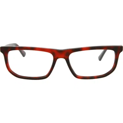 Alexander Mcqueen Mcqueen 54mm Core Square Optical Glasses In Brown